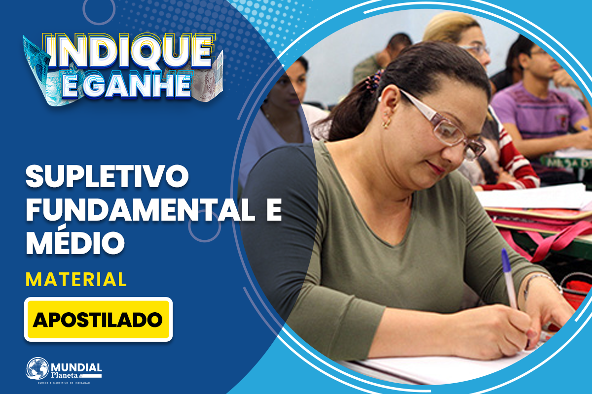Supletivo de Ensino Fundamental e Médio